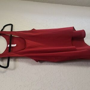 LoveNotes Semi-sheer Racerback Tank Size M